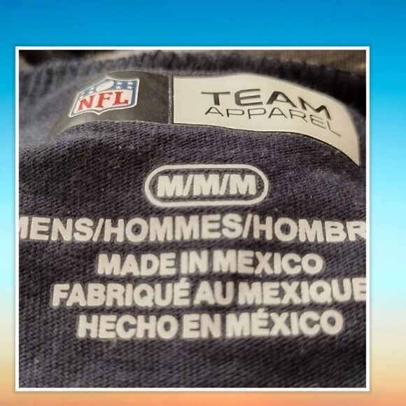 NFL Chicago Bears T-Shirt Unisex Medium Team Apparel Football Logo - Picture 4 of 4